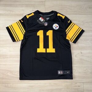 NWT Nike Pittsburgh Steelers Jersey Vapor Elite #11 Claypool Black Men's Large